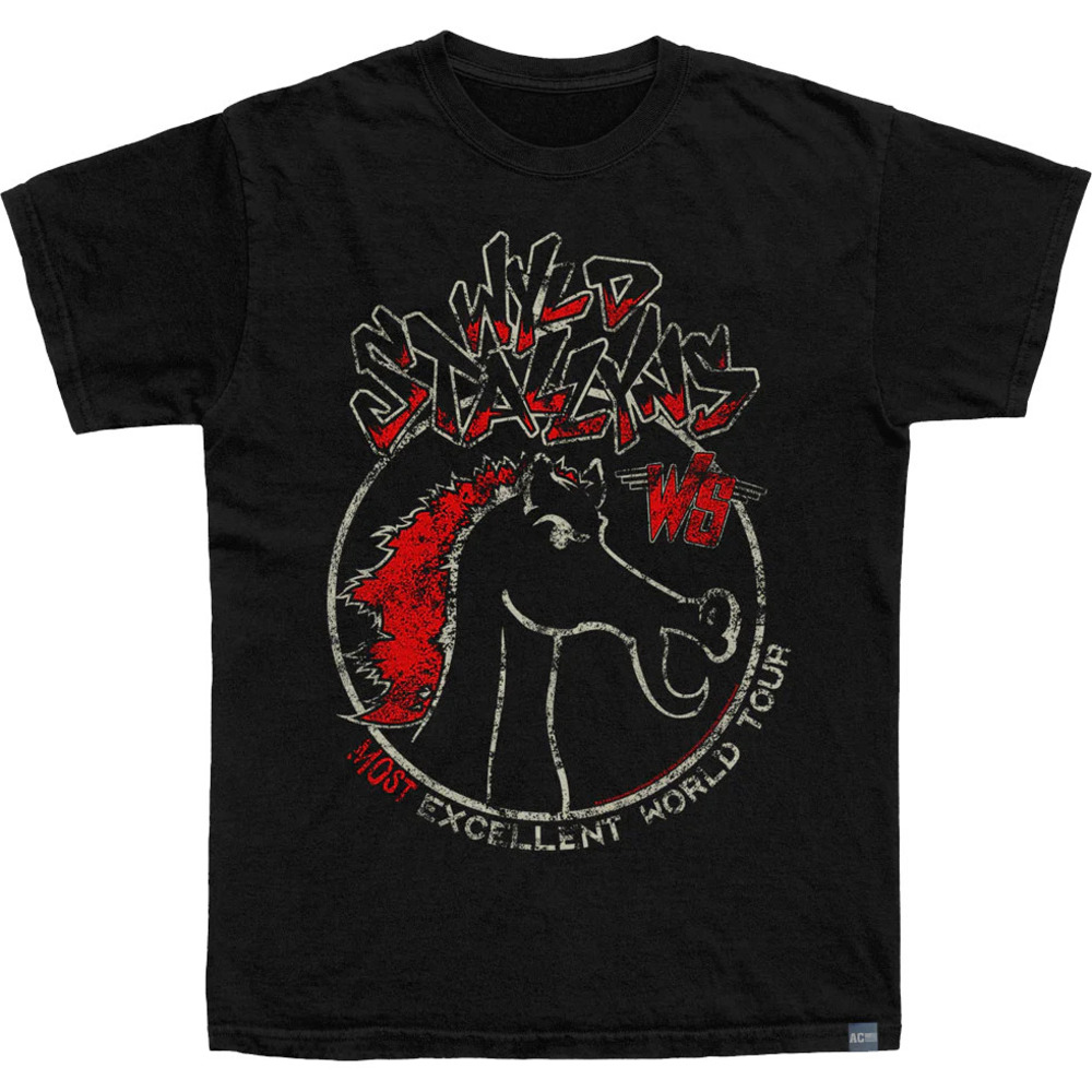 Made In Usa Most Excellent World Tour Wyld Stallyns Tshirt